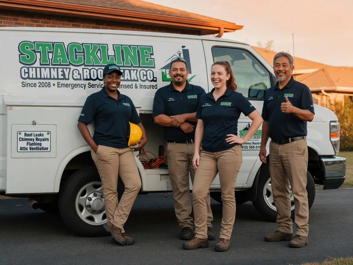 Chimney flashing repair company in Union, OR